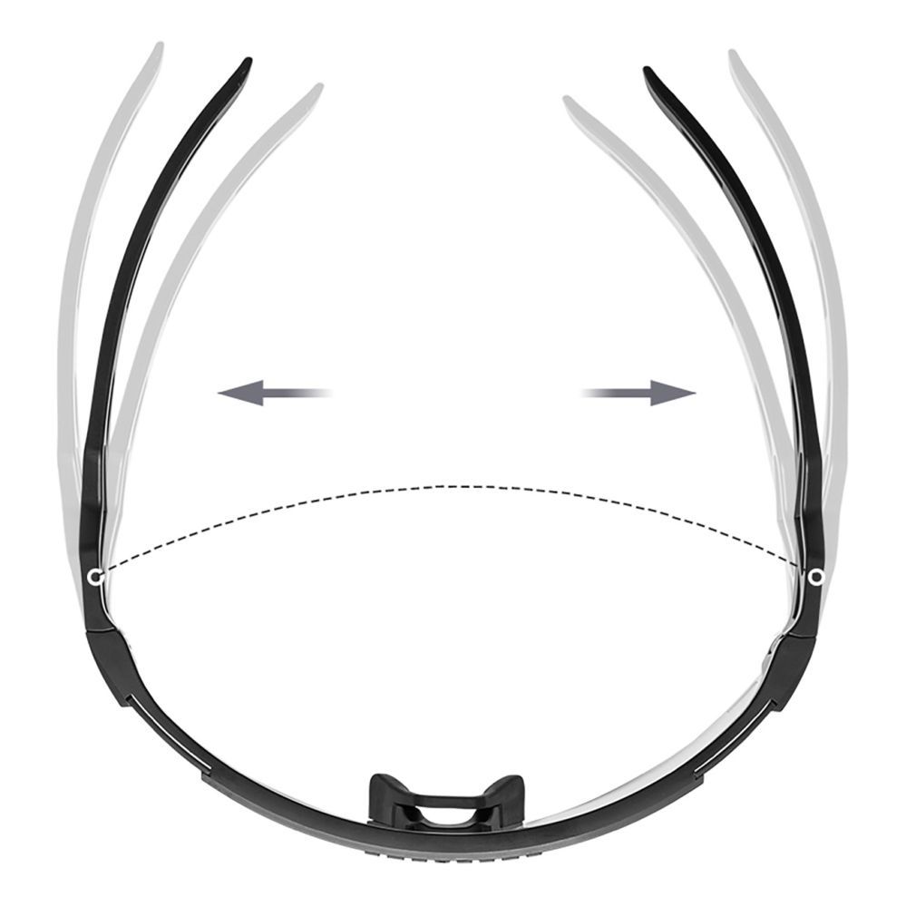 Citas preces Rockbros Rockbros Polarized Cycling Glasses with UV Protection and Corrective Insert - White