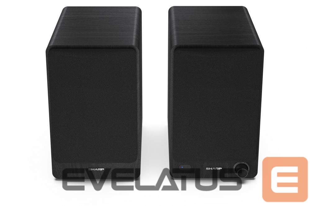Speakers Sharp CP-SS30 Bookshelf Speakers, Black