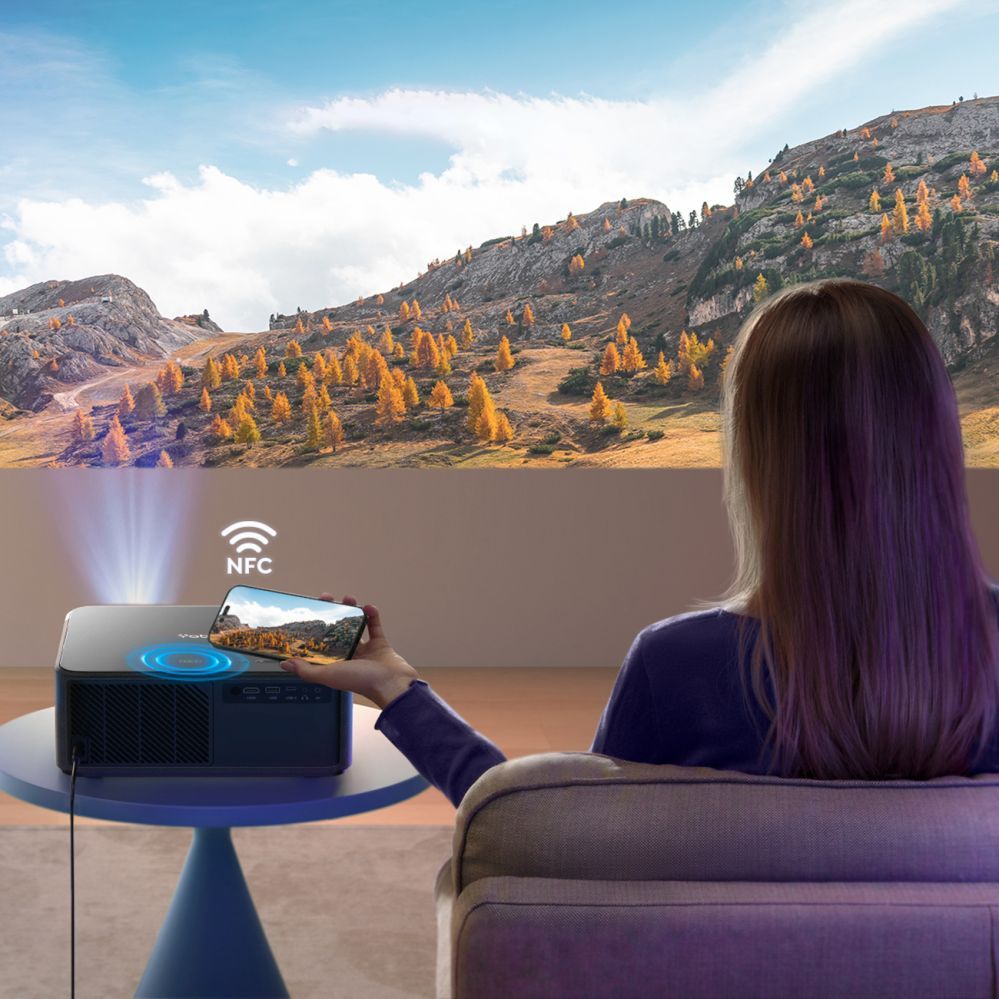 Citas preces Yaber Yaber K2s LCD FullHD 1080p Multimedia Projector with JBL Speakers - Black