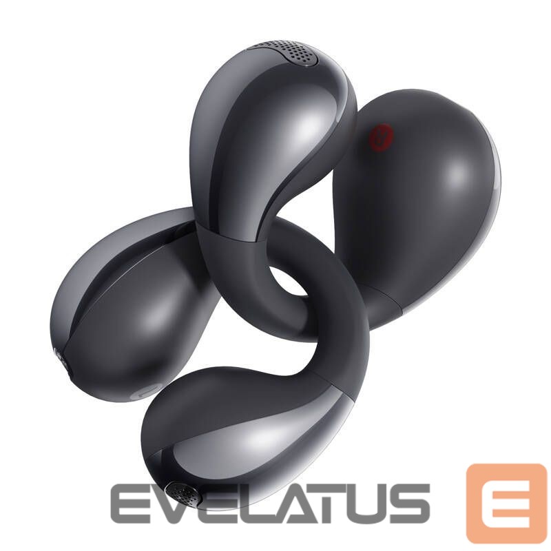 Cable QCY QCY Crossky Clip T33 Headphones (black)