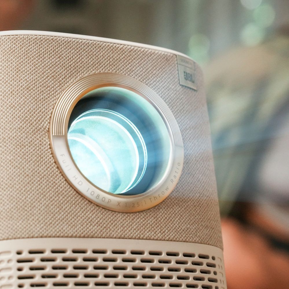 Muud kaubad Yaber Yaber T2 Plus LCD FullHD 1080p Multimedia Projector with JBL Speakers - Beige