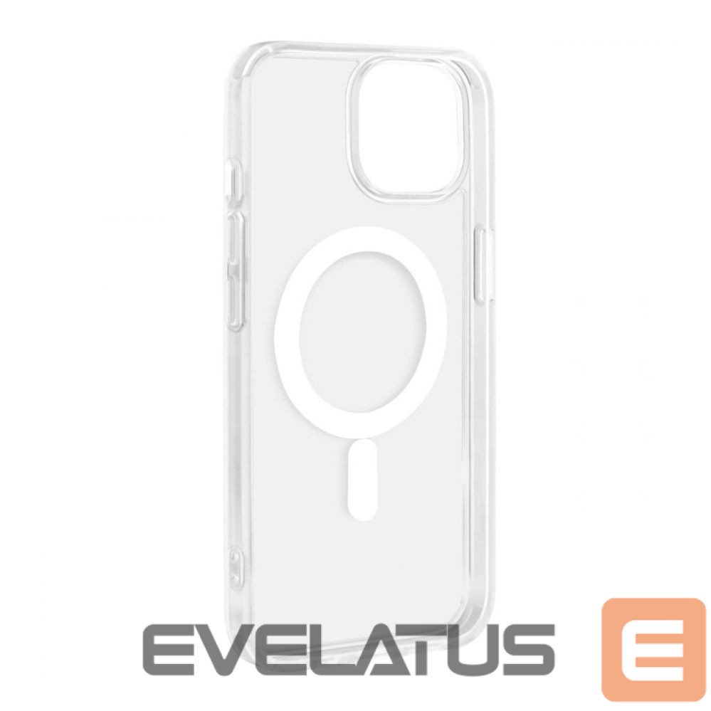 Back panel cover Puro Puro Lite Mag MagSafe Silicone Case for iPhone 14 Pro - Transparent