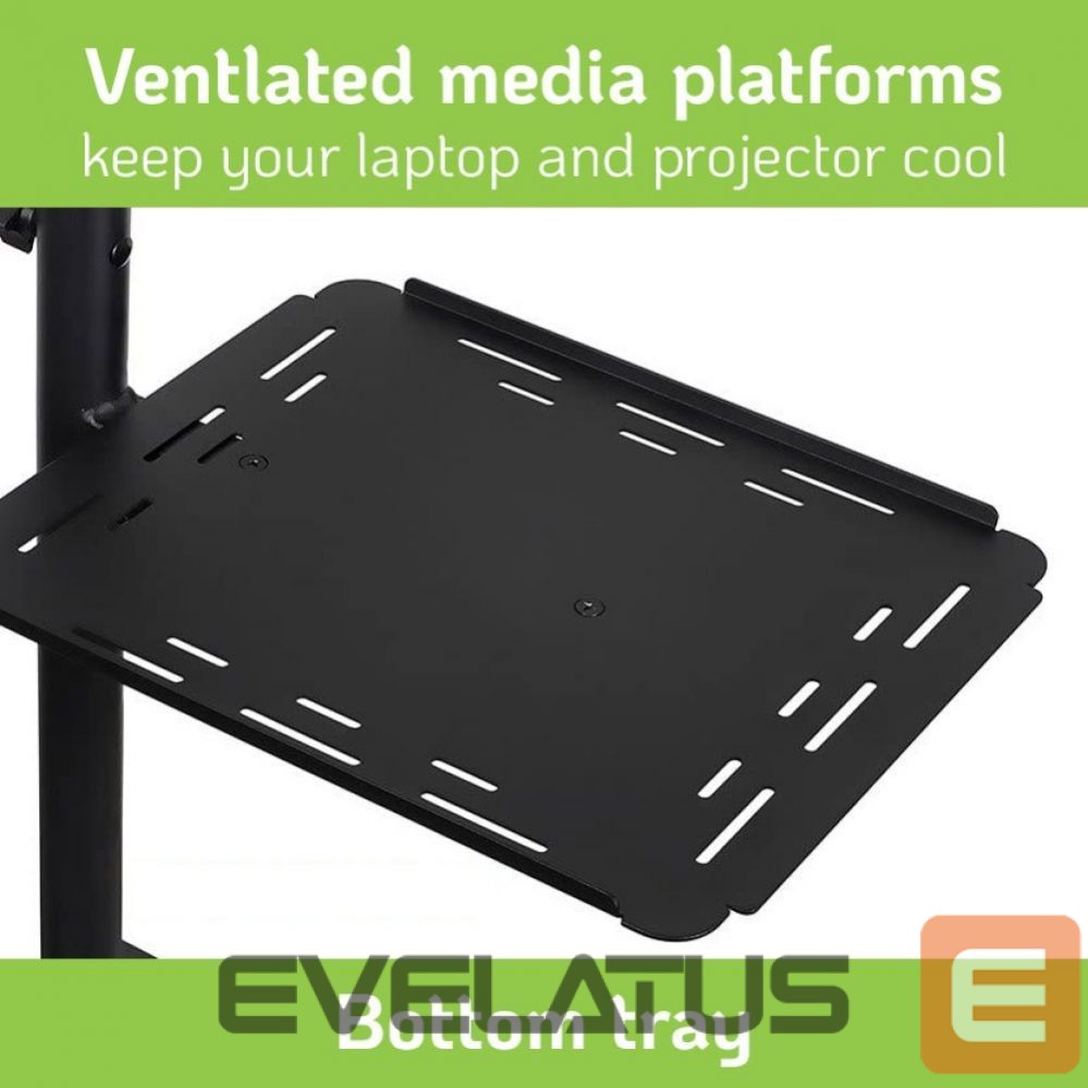 Ekrano apsauga Techly TECHLY Universal Adjustable Trolley