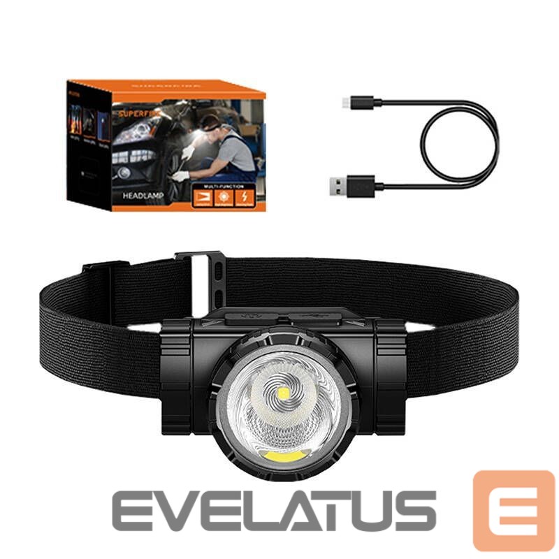 LED Flashlight Supcase Superfire HL96 headlamp flashlight