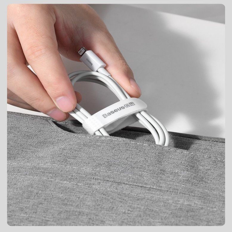 Kabelis Baseus Baseus Superior USB - Lightning 2.4A 2 m cable White (CALYS-C02)