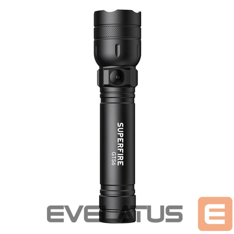 LED taskulamp Supcase Flashlight Superfire GTS6, 360lm, USB-C