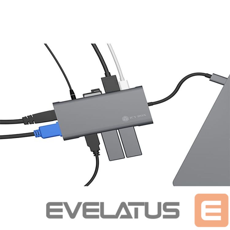 Wireless headphones Raidsonic Icy Box IB-DK4040-CPD USB Type-C DockingStation with two video interfaces