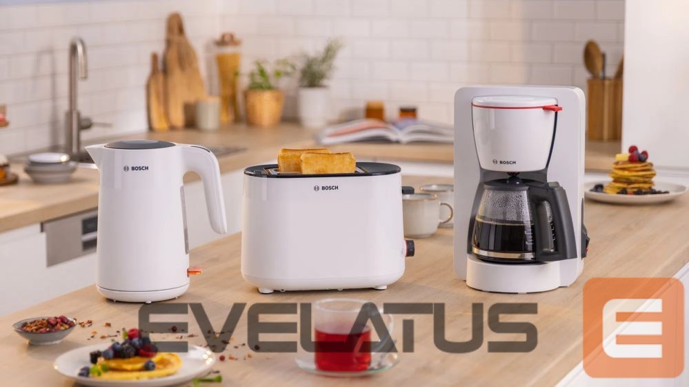 Röster Bosch Compact Toaster | TAT2M121 MyMoment | Power 950 W | Number of slots 2 | Housing material Plastic | White