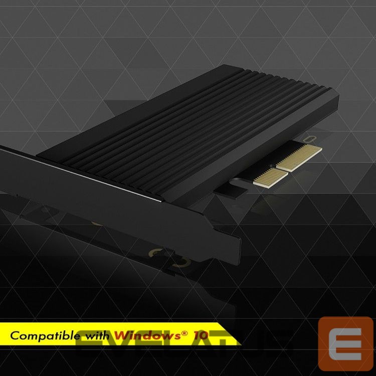 Üleminek Raidsonic Converter for 1x HDD/SSD for PCIe x4 slot IB-PCI208-HS Black