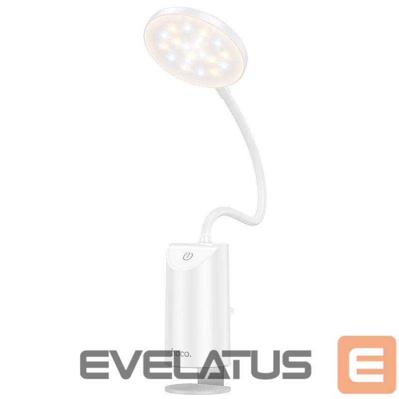 Desc lamp Hoco HX10 Clip table lamp White
