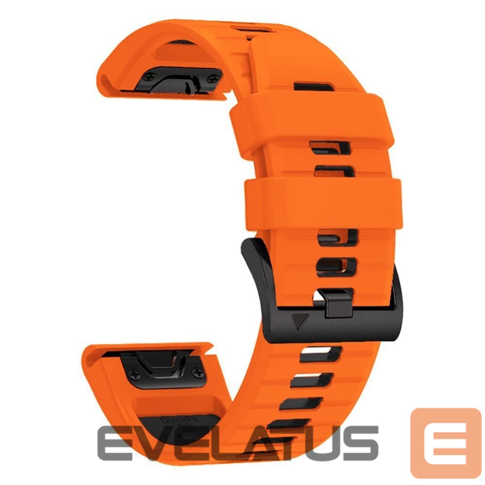 Strap Tech-Protect Tech-Protect IconBand Pro Strap for Garmin Fenix 3 / 5X / 3HR / 5X Plus / 6X / 6X Pro / 7X - Orange-Black