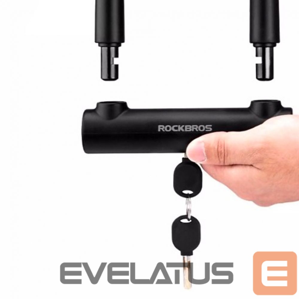 Jalgratta tarvik Rockbros Rockbros RKS610-BK U-lock bicycle lock - black