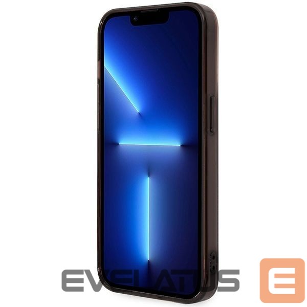 Back panel cover BMW BMW Half Tricolor Case for iPhone 14 Pro Max 6.7" - Black