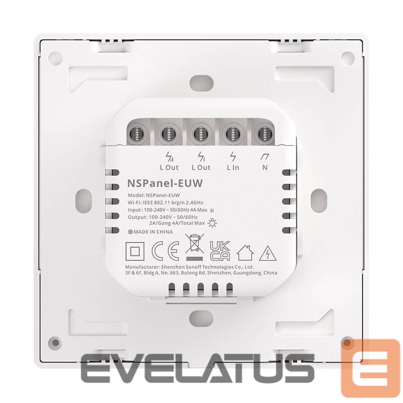 Nutikas seade Sonoff Smart Scene Wall Switch WiFi Sonoff NSPanel (white)