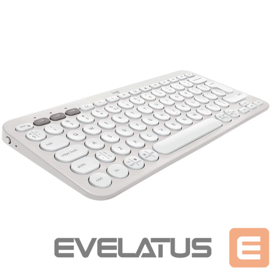 Computer keyboard Logitech LOGITECH K380S Multi-Device Bluetooth Keyboard - TONAL WHITE - NORDIC