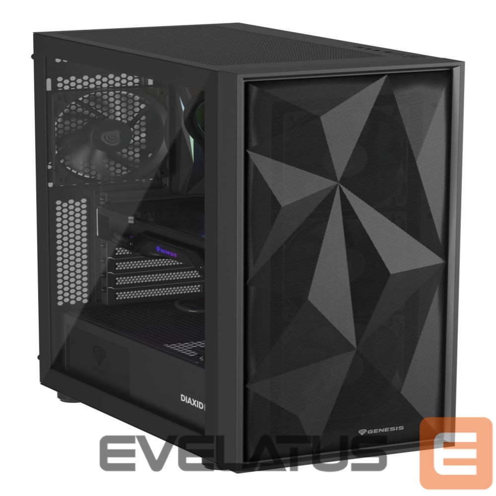 Computer components Natec NATEC Genesis PC Case Diaxid 605F black