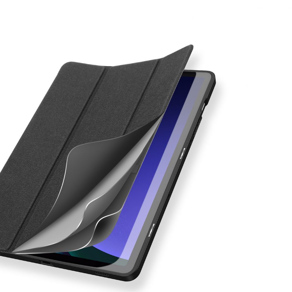Чехол на заднюю панель Dux Ducis - Dux Ducis Domo Samsung Galaxy Tab S9 FE case with stand - black