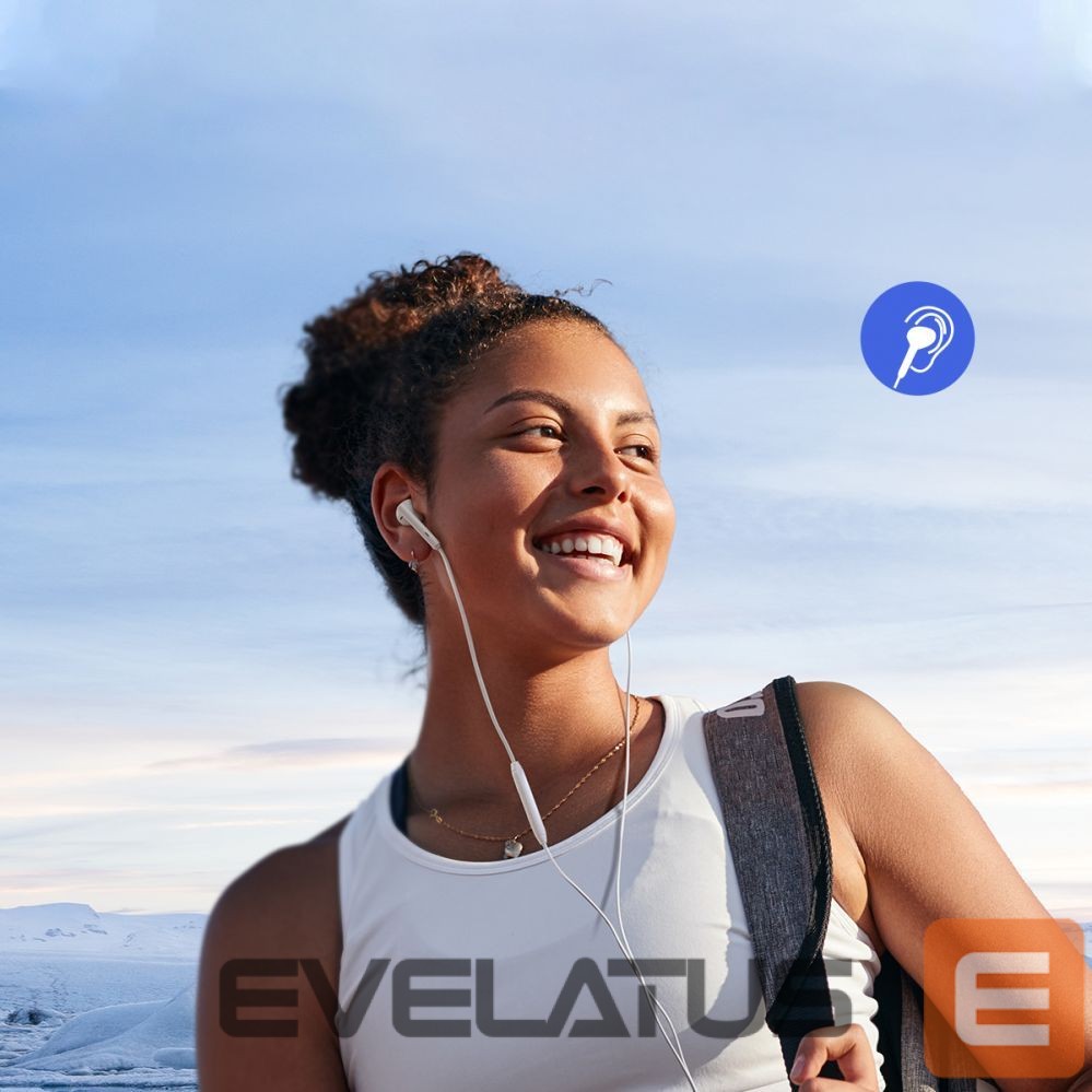 Kõrvaklapid Joyroom Joyroom JR-EC05 USB-C in-ear headphones - white