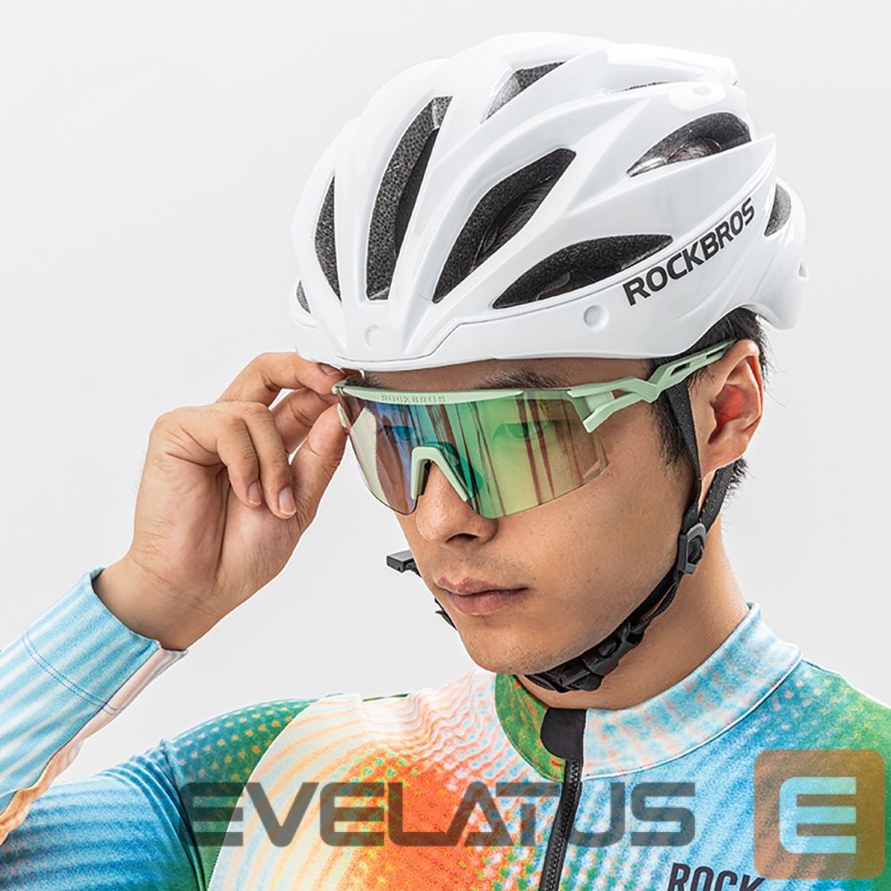 Citas preces Rockbros Rockbros Cycling Glasses Photochromic, with UV Protection and Corrective Insert - Transparent Black