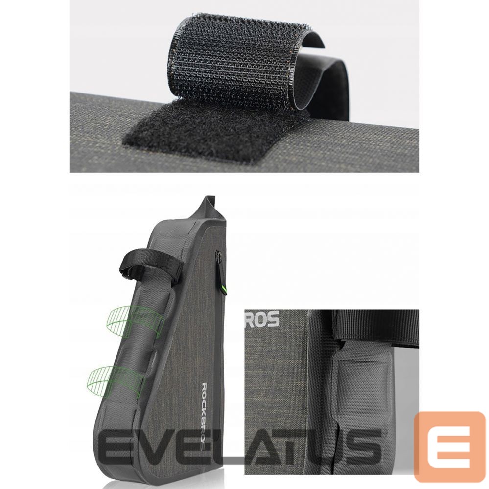 Bicycle accessory Rockbros Rockbros AS-017 bicycle frame bag 5 l - dark green