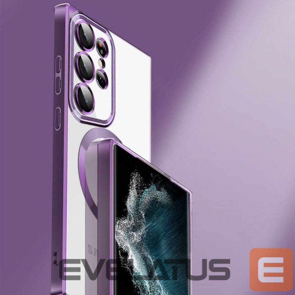 Tagakaaned Wozinsky Wozinsky Electroplated Magsafe Case for Samsung Galaxy S24 FE - Black