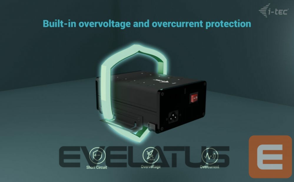 Computer accessories I-TEC I-TEC USB-C/USB-A Charging HUB 10 Port