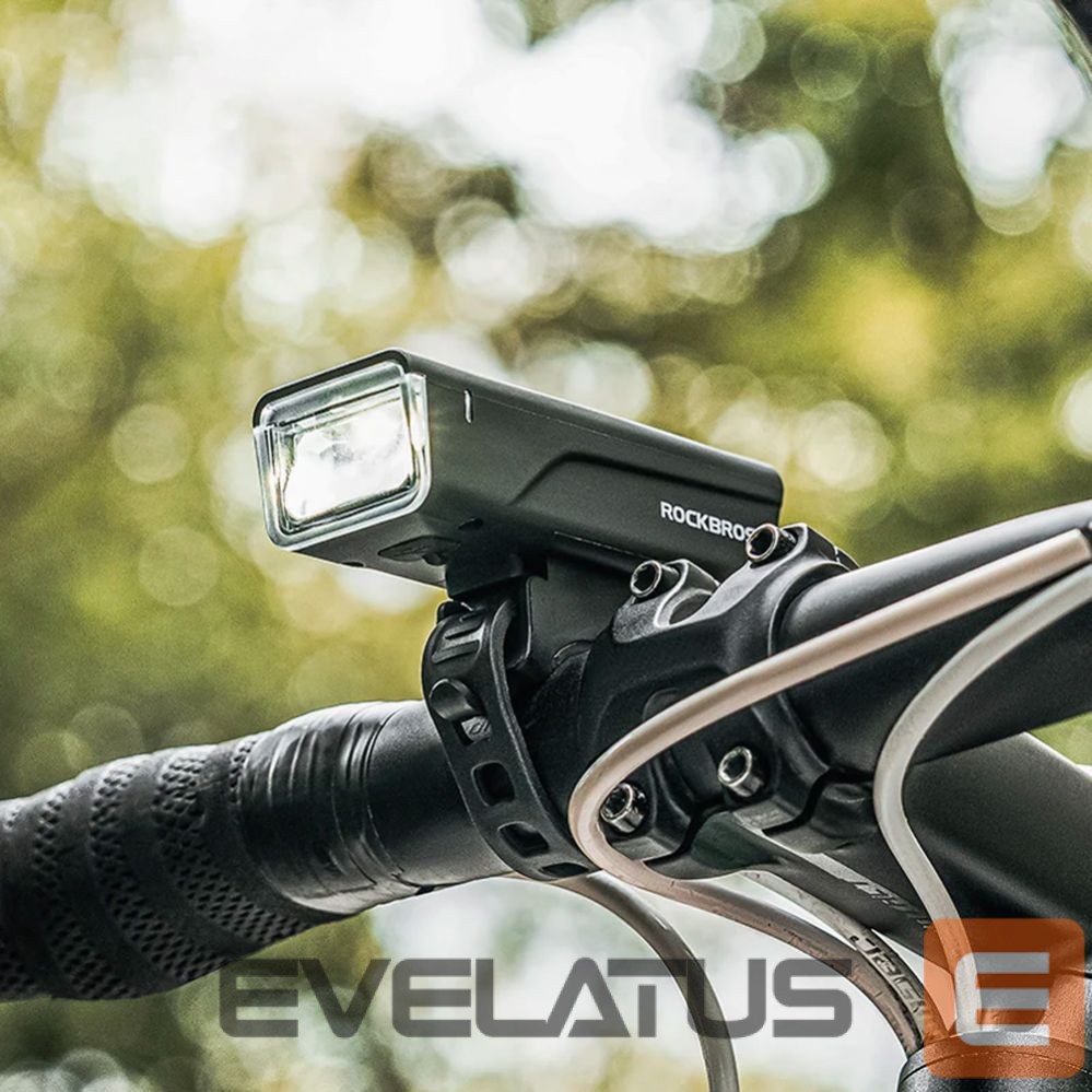 Bicycle accessory Rockbros Rockbros 24510003001 Front Bike Light 260 lm + USB-C - USB-A Cable - Black