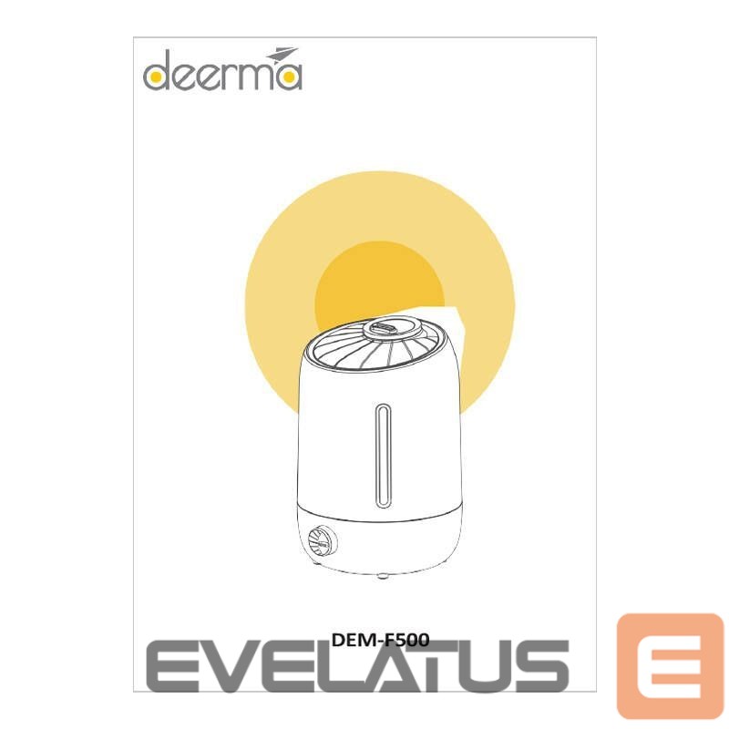 Õhuvärskendajat Deerma Ultrasonic humidifier Deerma F500