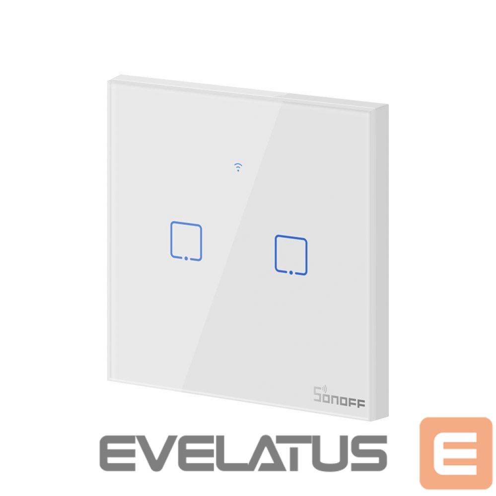 Nutikas seade Sonoff Smart Switch WiFi Sonoff T0 EU TX (2-channel)