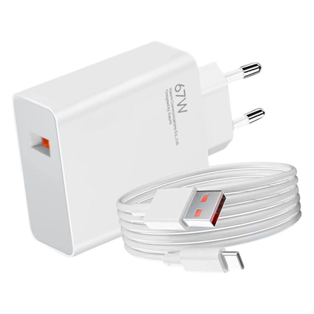 Adapteriai Xiaomi Tech-Protect MC01 UltraBoost Magnetic Charger USB-C Cable 120 cm - white