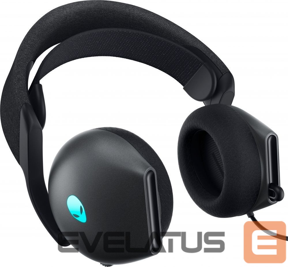 Wireless headphones Dell Alienware Wired Gaming Headset - AW520H (Dark Side of the Moon)