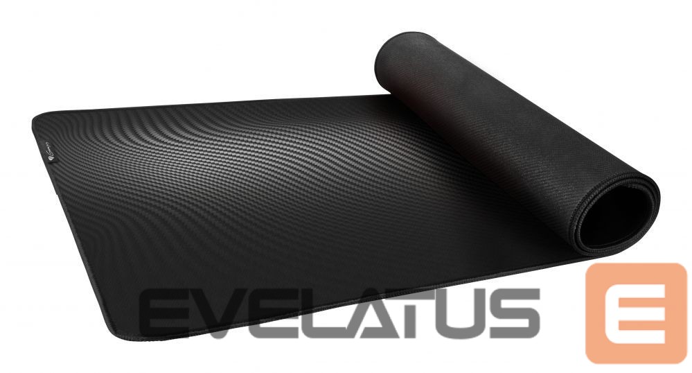 Computer mouse Genesis Carbon 500 Ultra Wave Mouse pad, 450 x 1100 x 2.5 mm, Black
