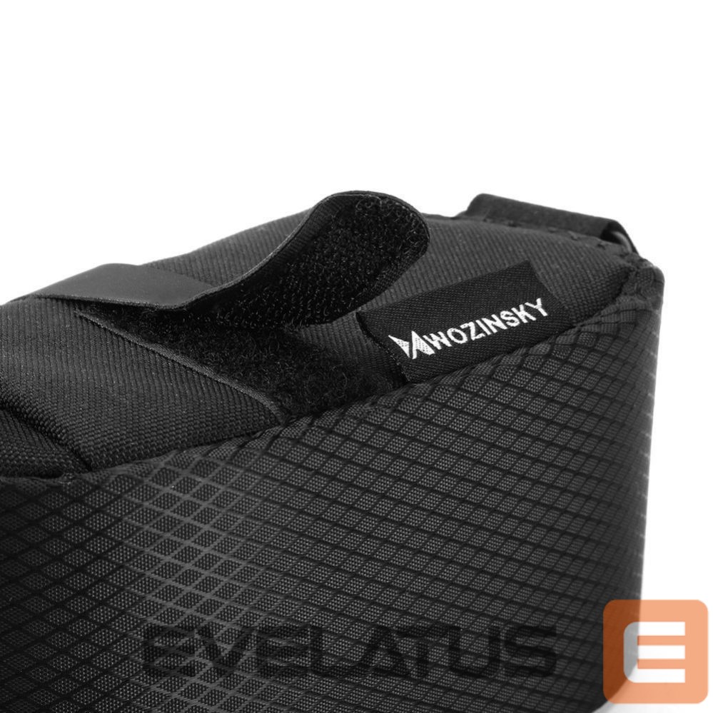 Jalgratta tarvik Wozinsky Wozinsky small bicycle saddle bag 0.6 l black (WBB8BK black)