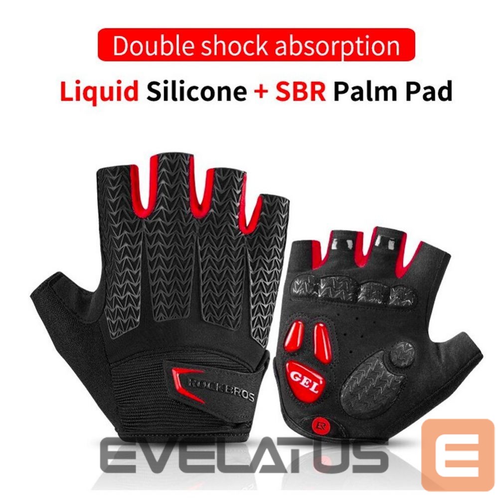 Jalgratta tarvik Rockbros XXL \ Black || Red