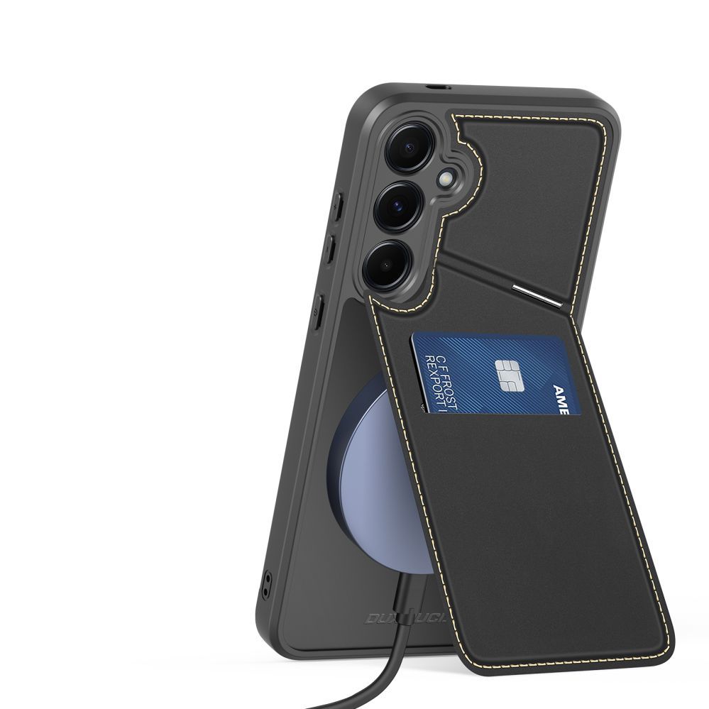 Tagakaaned Dux Ducis Dux Ducis Rafi II Case for Samsung Galaxy S25+ with Stand and Wallet - Black