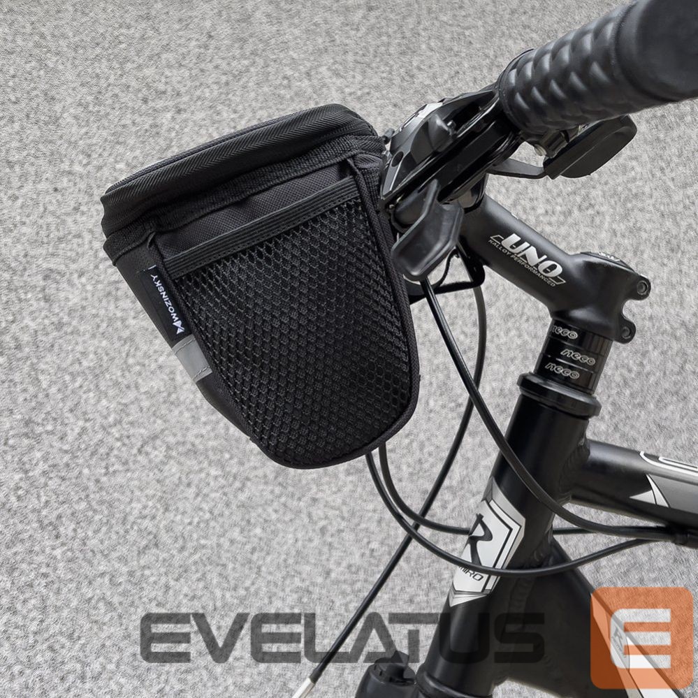 Bicycle accessory Wozinsky Wozinsky Bike Handlebar Bag with Phone Case 2L Black (WBB12BK)