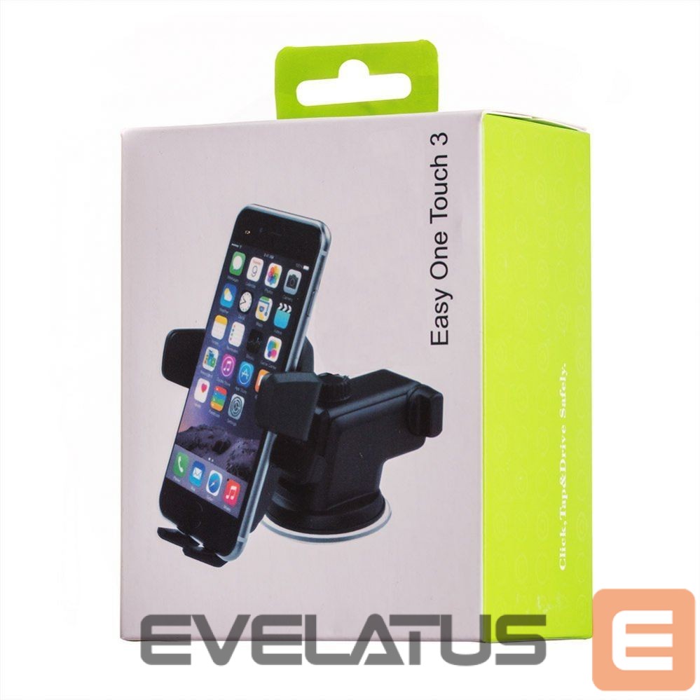 Elektrisõidukite lisavarustus Hurtel Telescopic Car Mount Phone Holder Dashboard or Windshield for black