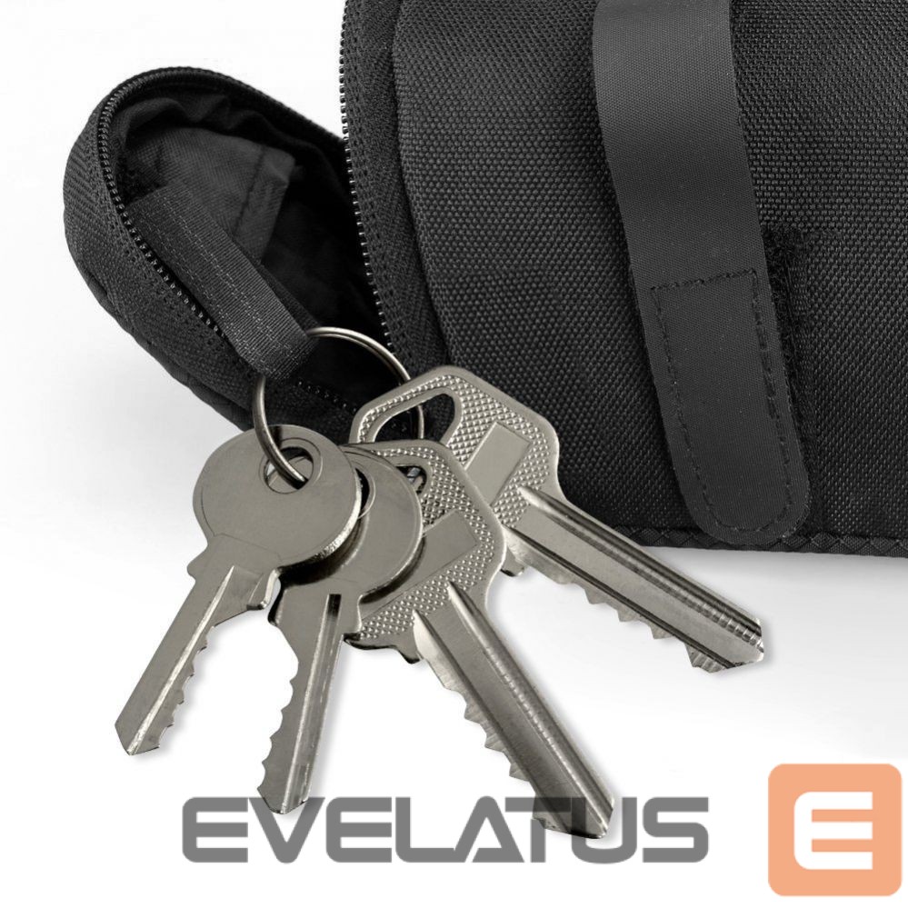 Jalgratta tarvik Wozinsky Wozinsky small bicycle saddle bag 0.6 l black (WBB8BK black)