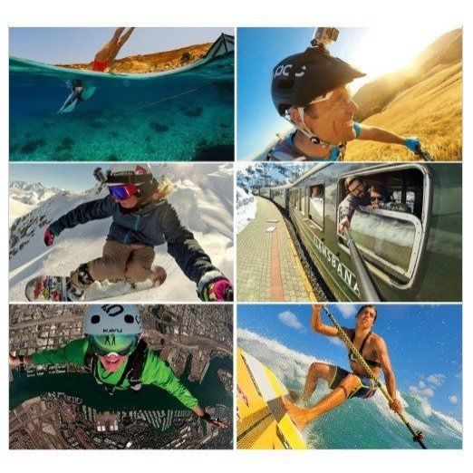 Spordikaamerad Puller Accessories Puluz Ultimate Combo Kits for sports cameras PKT18 20 in 1