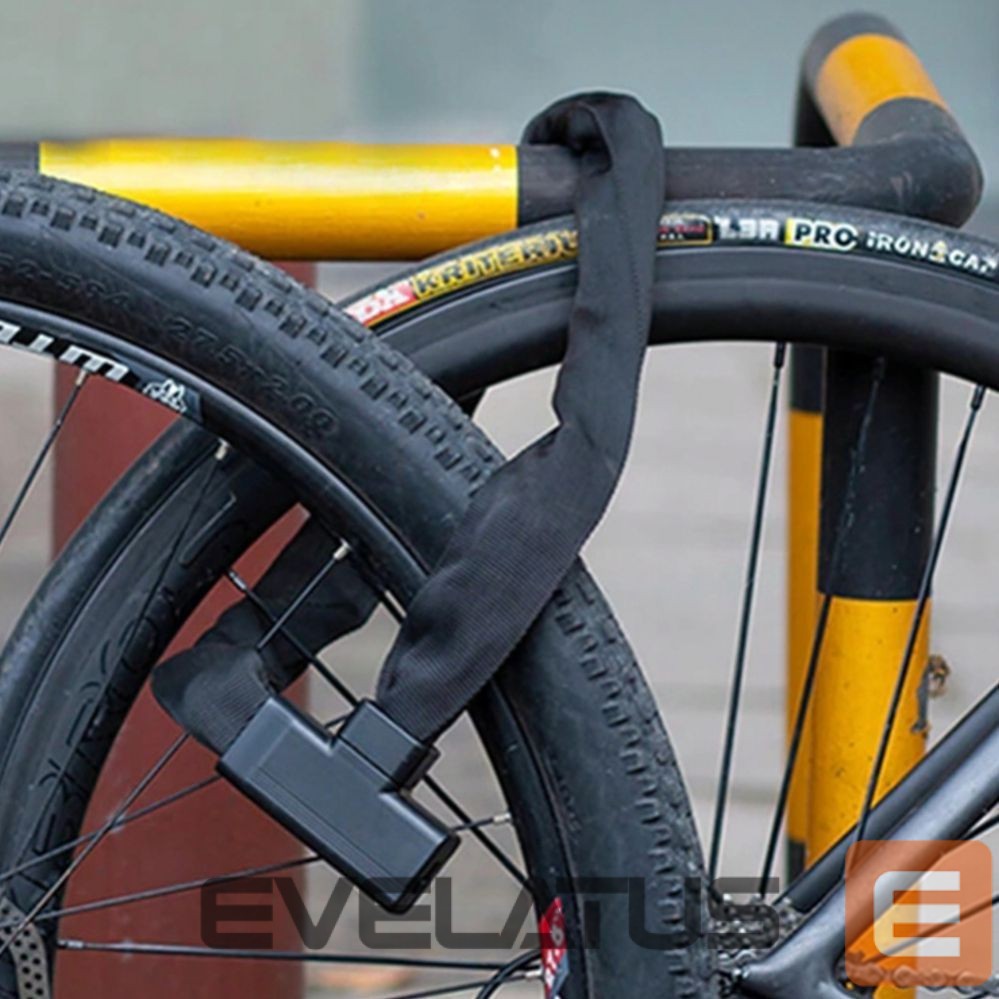 Jalgratta tarvik Rockbros Rockbros 32430708001 bicycle lock with key 0.97 m - black