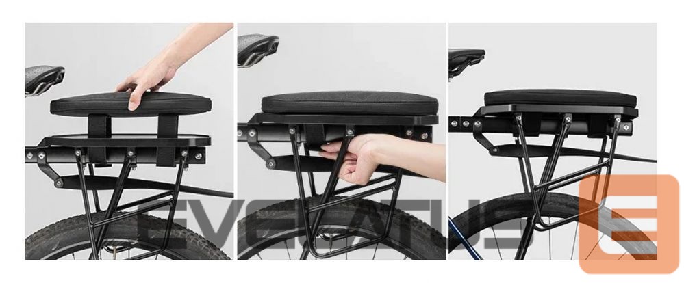 Jalgratta tarvik Rockbros Rockbros 30140062001 bag for bicycle rack 5 l - black