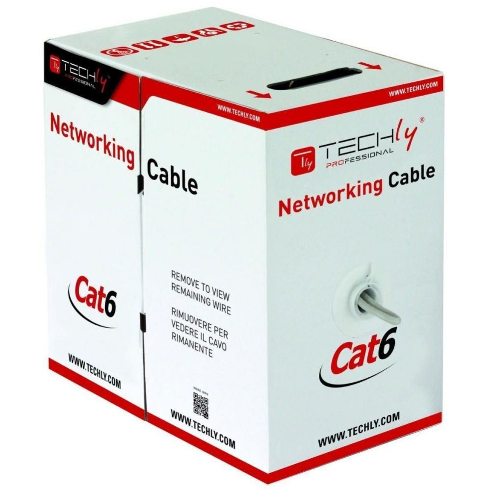 Tarbitav materjal Techly TECHLY S/FTP Roll Cable Cat.6 305m Solid
