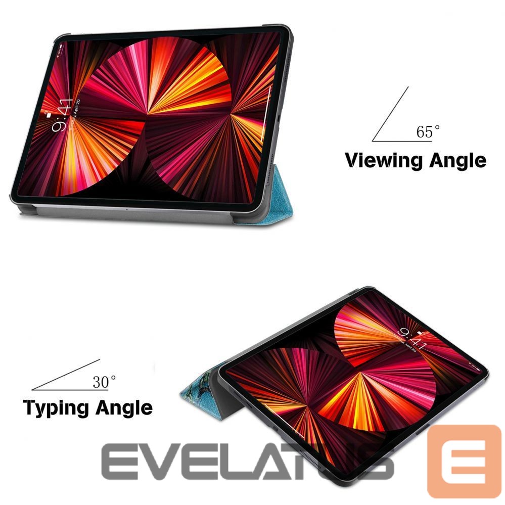 Kaaned iLike Redmi Pad 5 11 / Pad 5 Pro 11 Tri-Fold Eco-Leather Stand Case Sakura