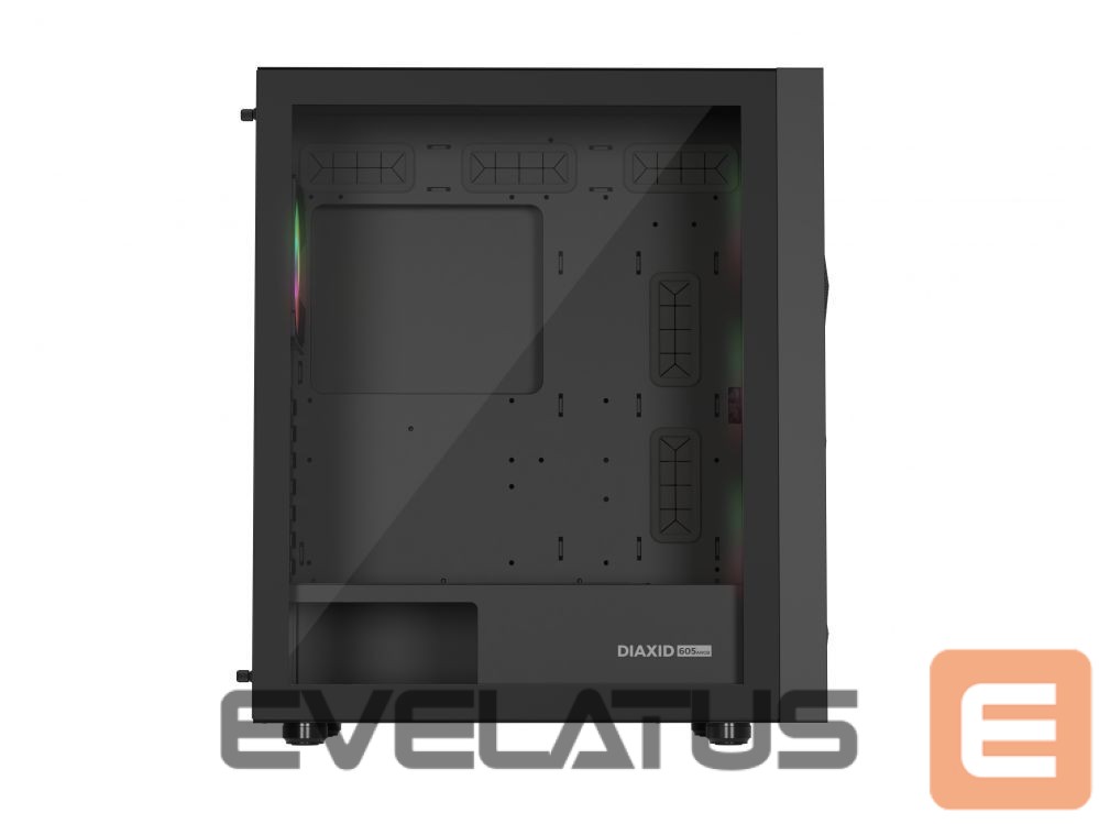 Computer components Natec NATEC Genesis PC Case Diaxid 605 black