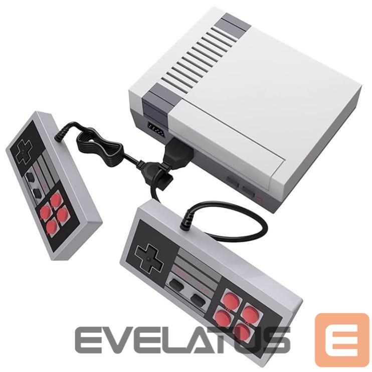 Gaming console GameBox R6 8-Bit Retro TV AV RCA Analog Game Console with Dual Controllers with 620 Built-In Games