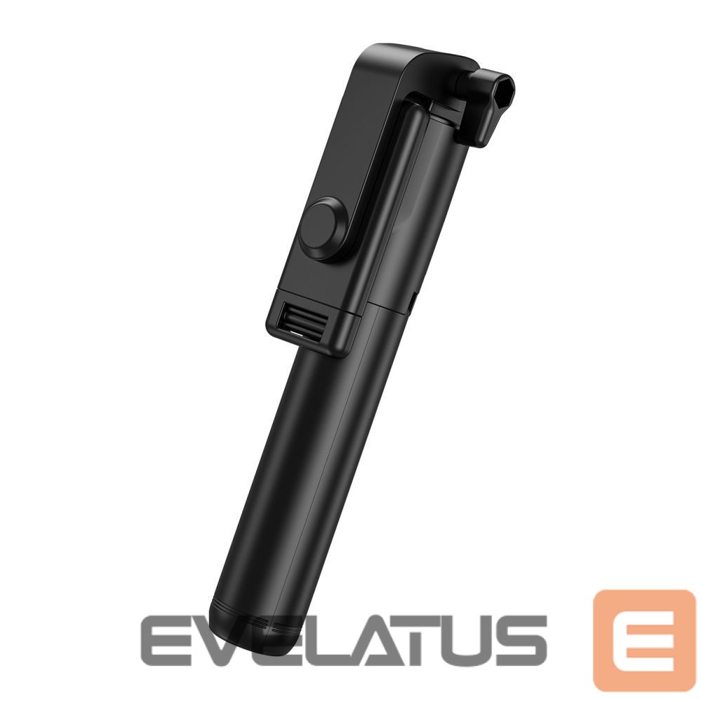 Camera accessory Hurtel Selfie stick WHS1Y telescopic tripod 1m with phone holder - black