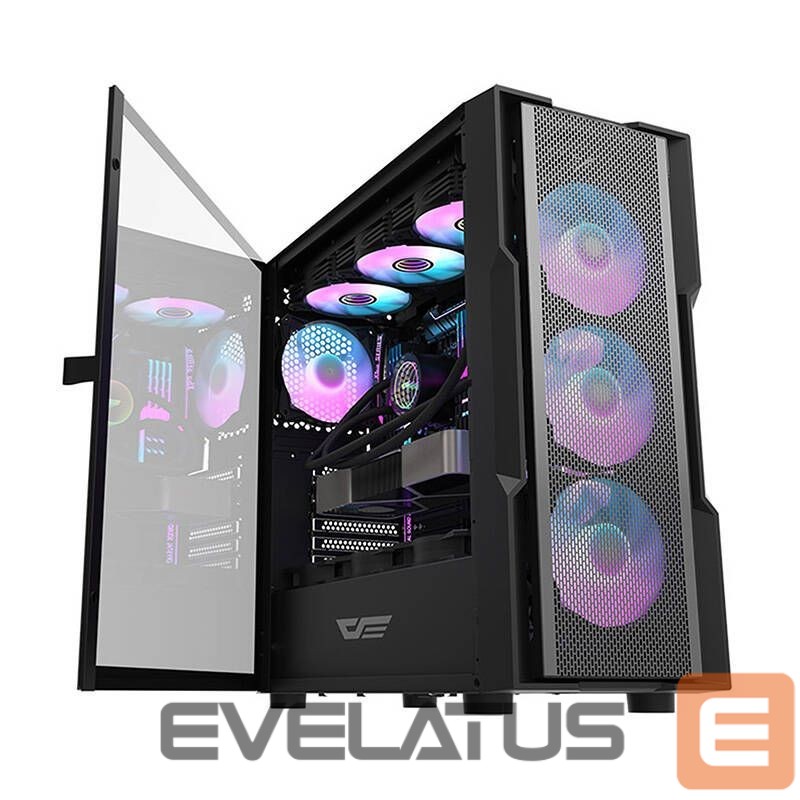 Cooler Darkflash Computer case Darkflash DK431 Mesh (black)