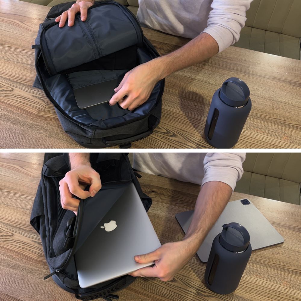 Bicycle accessory Wozinsky Wozinsky bicycle trunk bag, bicycle backpack with frame, 2-in-1, 40l, black (WBB33BK)