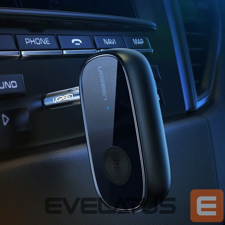 Kõrvaklapid Ugreen Ugreen Bluetooth 5.0 audio receiver AUX aptX, aptX LL mini headphone jack black (70304)