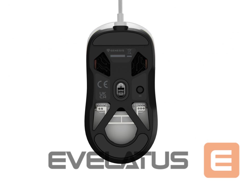 Computer mouse Genesis Gaming Mouse | Krypton 660 | Wired | USB Type-A | White